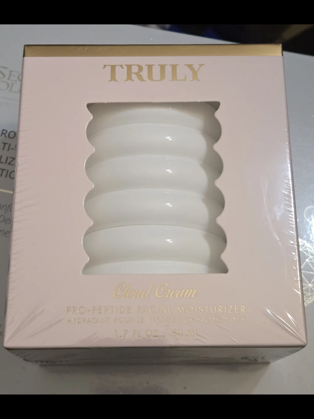 Truly Cloud Cream Pro-Peptide Facial Moisturizer-Plumping Gel Cream